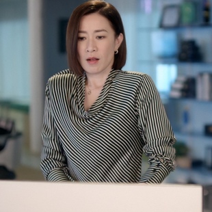 欧洲新闻女王2余诗曼文慧心同款衬衫上衣荡领条纹衬衣女衣服潮
