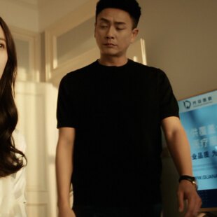 欧洲暗恋的救赎者黄宗泽朱鹤同款短袖t恤夏季圆领修身上衣男衣服