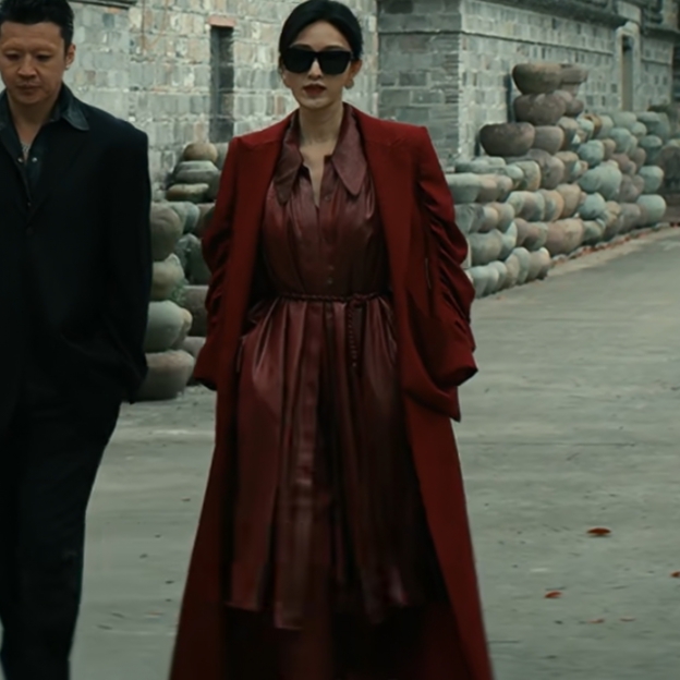 枭起青壤张俪林喜柔同款风衣外套