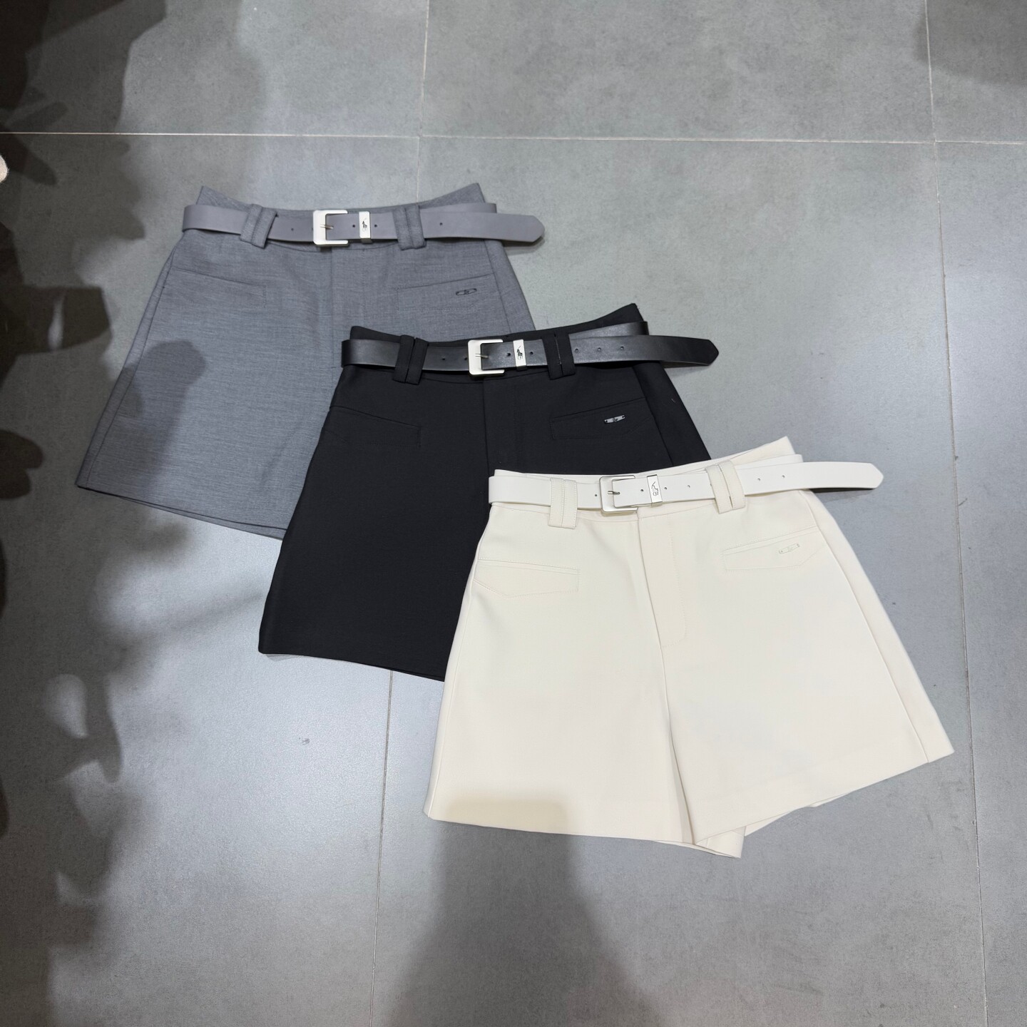 欧洲站2026春季新款气质显瘦高腰A字西装阔腿短裤女休闲外穿6566