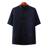 T226P42风套装刺绣唐装居士服汉服爷爷太极服爸爸装主推价优，男装民族服装，星座1108-2