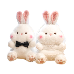 新婚压床结婚娃娃一对高档送新人礼物喜娃娃抱枕公仔婚房婚礼摆件