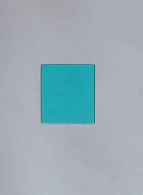 青蓝色滤光片 可见光通过红外截止 QB21 BG38型蓝玻璃 9.4*9.4mm