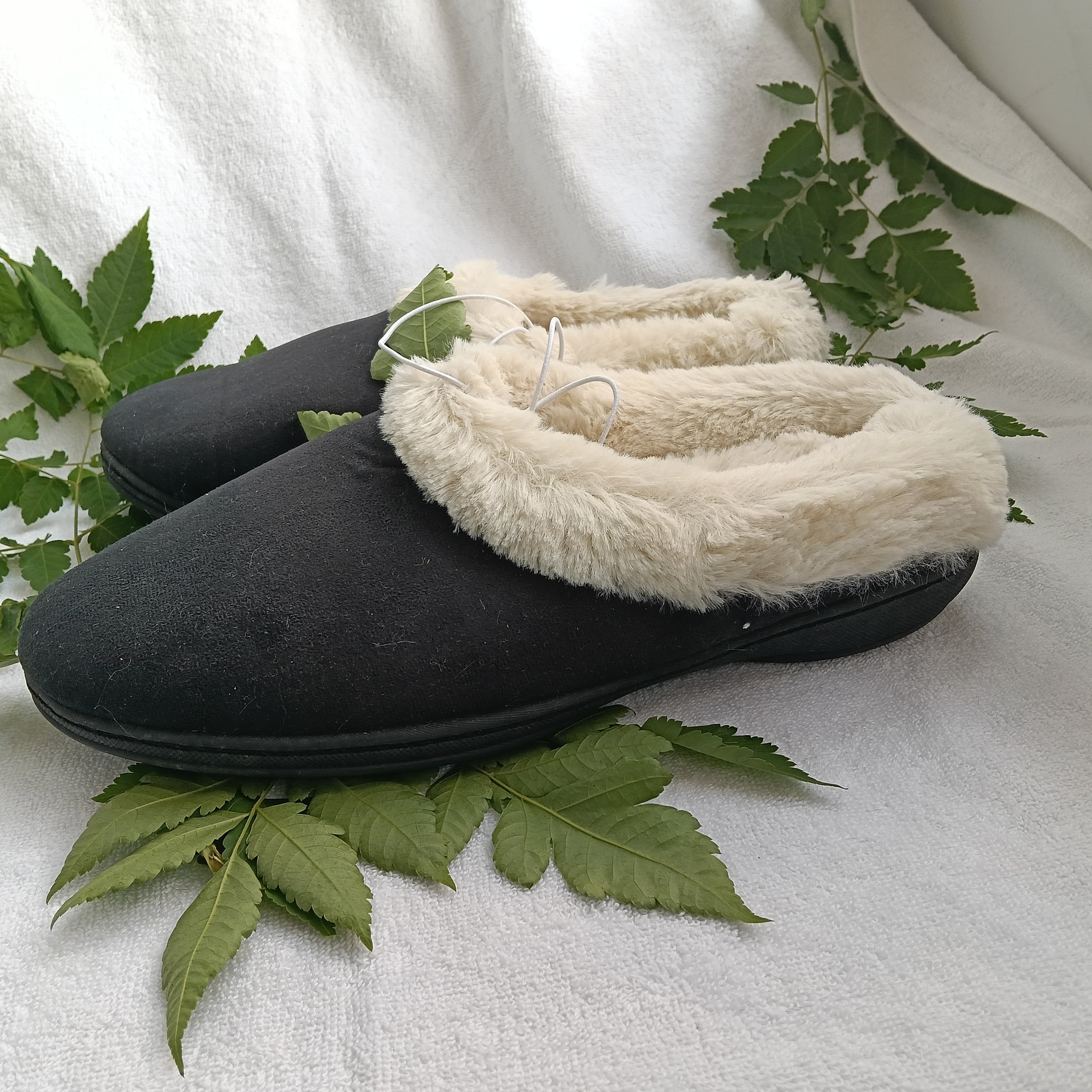 美国原单坡跟底冬季小包跟保暖男女士短毛绒反毛边居家侧缝棉拖鞋,居家布艺,居家棉拖/棉鞋,淘宝优惠券,粉丝福利购,淘宝优惠卷