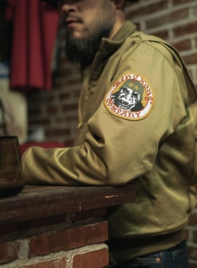 【潮WOO专属】恶犬BRONSON 复刻出租车司机坦克夹克TANK男士外套