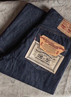 恶犬BRONSON原色赤耳丹宁LOT63801XX牛仔裤复刻501微吊脚直筒裤型