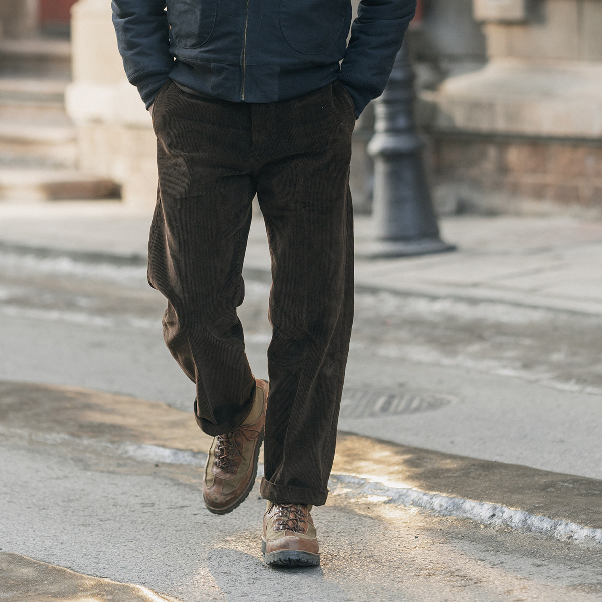 恶犬BRONSON重磅灯芯绒工装长裤 男士17oz极厚中高腰休闲直筒长裤,男装,休闲裤,淘宝优惠券,粉丝福利购,淘宝优惠卷