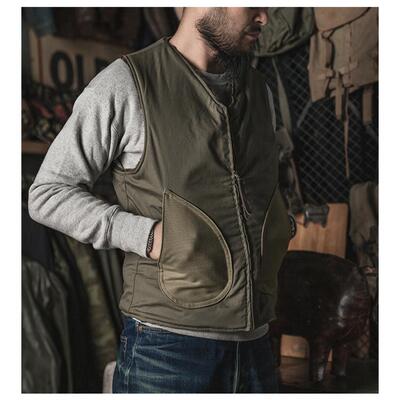 USNA2植绒羊毛背心USMC突击马甲