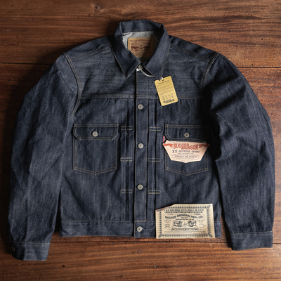 55807XX原色赤耳丹宁牛仔夹克服