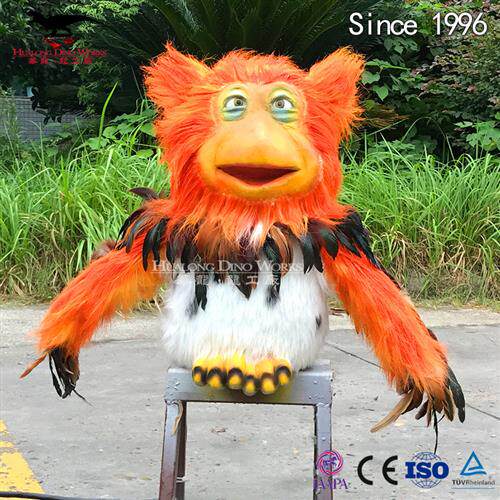 仿真硅胶贴毛金丝猴模型纯手工工艺品自贡源头厂家来图制作