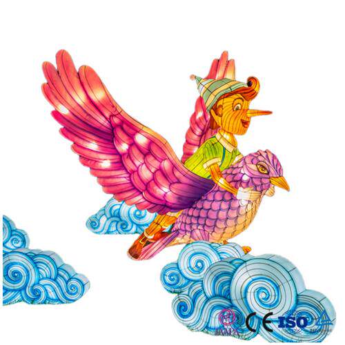 年专业制作丝雕造型传统工艺美术处理夜游彩灯花灯项目