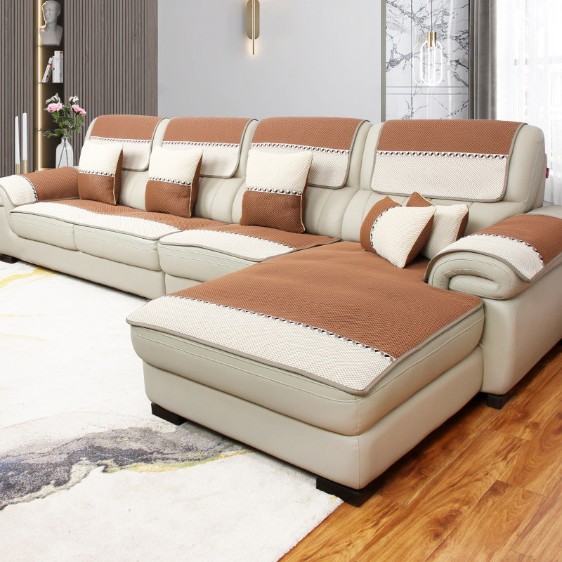 新款真皮沙发垫防滑冬四季通用专用坐垫子定制套罩贵妃盖布巾简约,居家布艺,沙发垫,淘宝优惠券,粉丝福利购,淘宝优惠卷