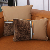 抱枕沙发客厅真皮沙发轻奢抱枕套靠垫皮靠枕床头靠背枕装 饰简约