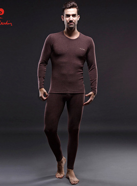 正品 皮尔卡丹男士内衣 棉+莫代尔保暖套装中厚P37451P374941