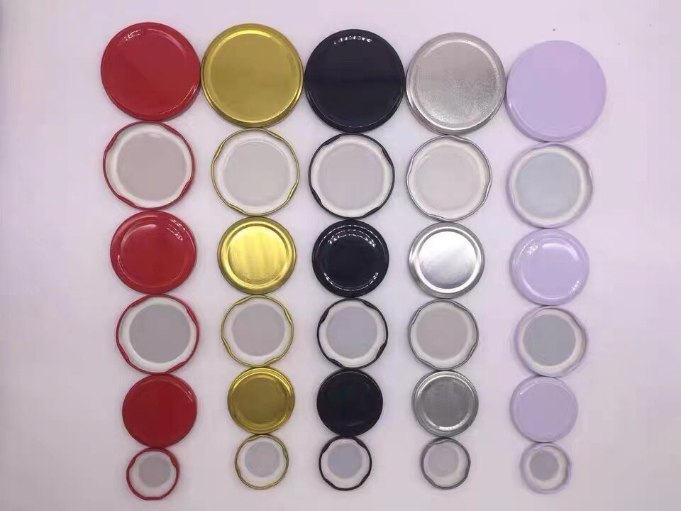 包邮玻璃瓶盖罐头瓶六棱圆瓶蜂蜜燕窝瓶盖子食品级耐高温可蒸煮