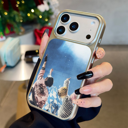 BigBang手机壳18promax韩系权志龙iphone17哑光玻璃16pro苹果15plus磨砂防指纹潮流男团13/14时尚新款17air