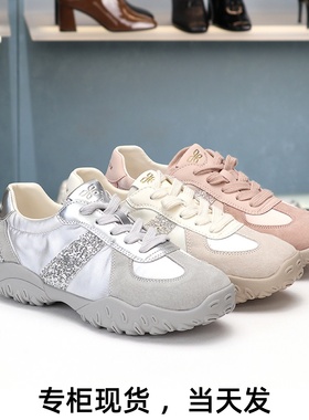 COMELY康莉2025新系带亮皮超轻透气阿甘鞋德训鞋休闲女鞋KMT46601