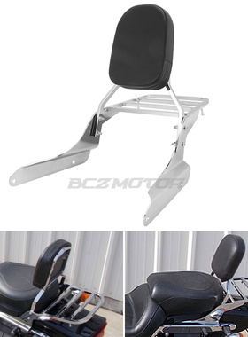 适用本T Shadow 沙都 VLX600 VT400-600C 99-07年 后靠背 后货架
