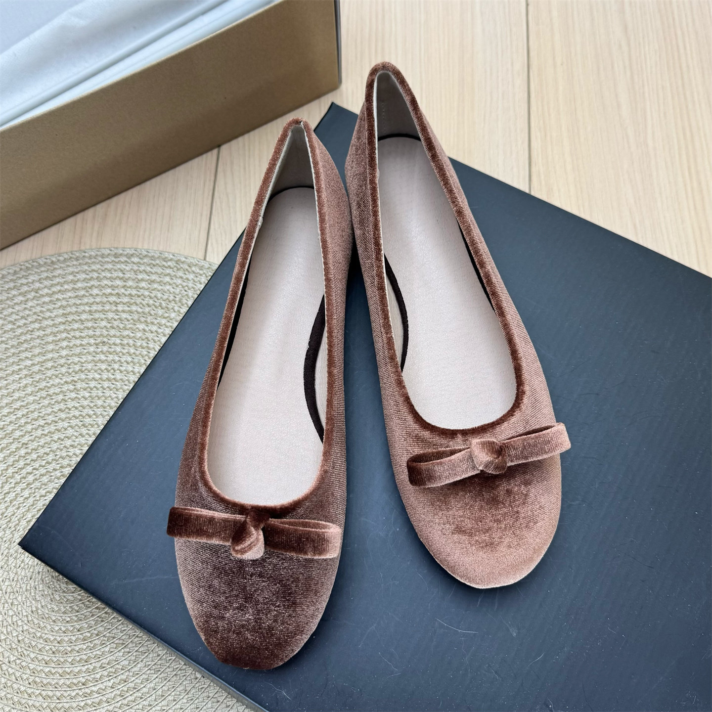 2026春季新款法式温柔风圆头蝴蝶结芭蕾舞鞋女平底浅口玛丽珍单鞋,女鞋,时尚芭蕾鞋,淘宝优惠券,粉丝福利购,淘宝优惠卷