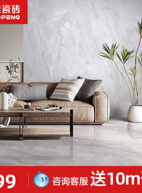 东鹏瓷砖轻奢风客厅900x1800大规格电视背景墙墙砖瓷砖瓷砖地砖