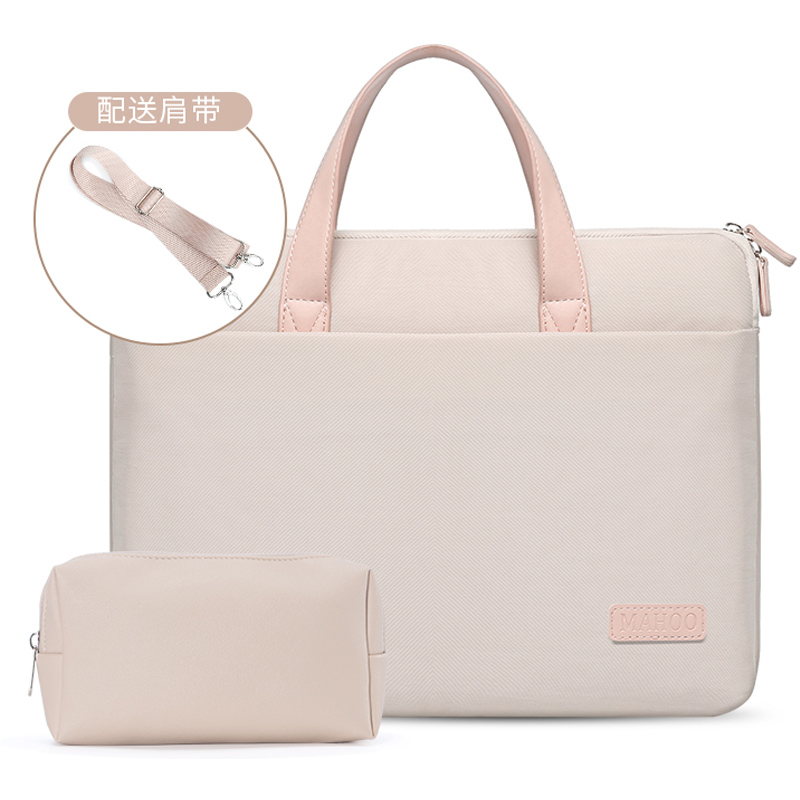 斜挎手提防震电脑包的