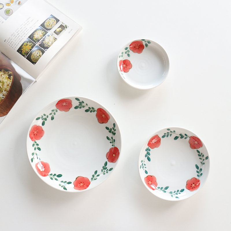 九谷烧作家器米满麻子杯碗盘