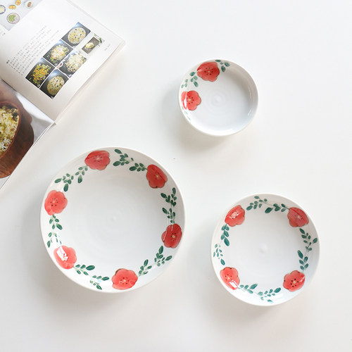 九谷烧作家器米满麻子杯碗盘