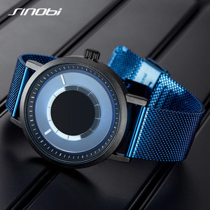 时诺比新款概念旋涡潮流个性创意网红手表韩版学生黑科技炫酷男表