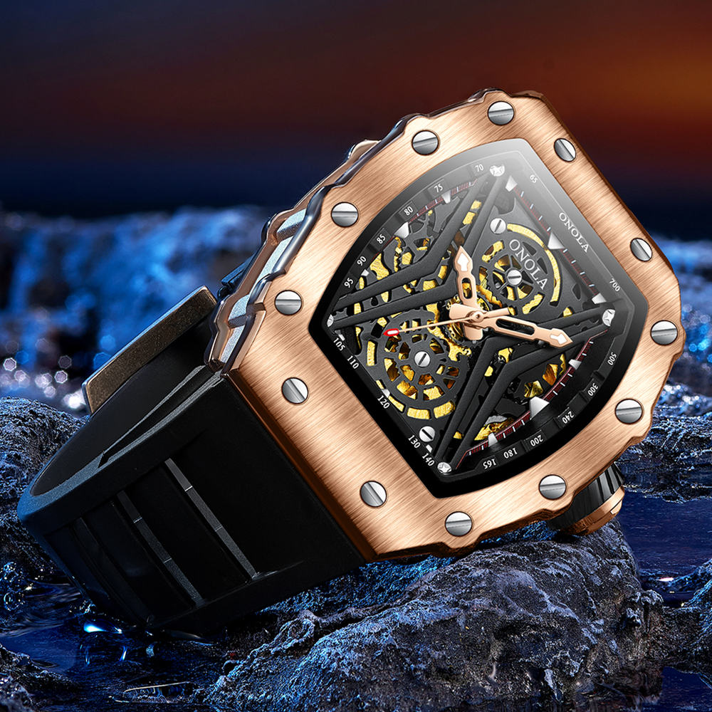 限量版rm理查德全自动机械表个性酒桶型新款男表十大品牌男士手表