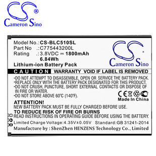 C050 CS适用BLU C5L C775443200L BLU 智能手机电池厂家直供