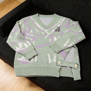 cos服女 恋与深空沈星回烟火来处纯棉毛衣春秋针织衫 开团