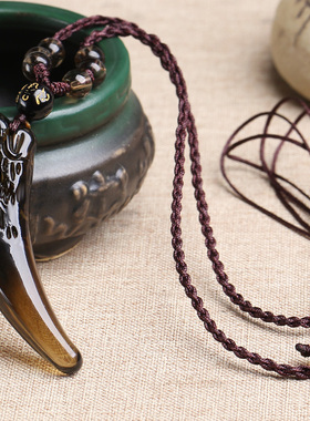 狼牙项链吊坠情侣款霸气韩版潮男