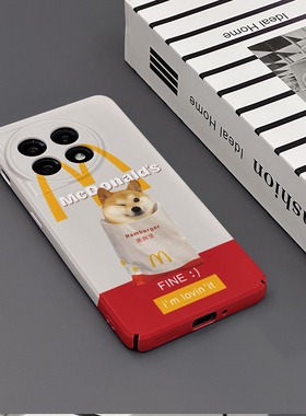 M记狗狗 适用于一加Ace6手机壳Turbo6全包边1+15菲林Ace5亮面1加13T塑料Ace3硬壳个Ace2性创意保护套新款1+11