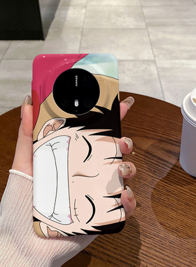 路飞 适用于华为Mate70手机壳Mate70Pro全包边菲林亮面塑料硬壳个性创意保护套新款小众耐脏男女款简约