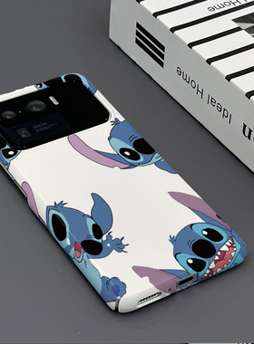 多只史迪仔 适用于小米11Ultra手机壳全包边菲林亮面塑料硬壳个性创意保护套新款小众耐脏男女款简约