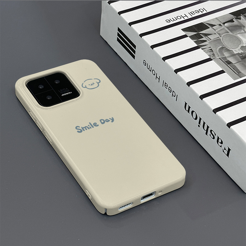 适用小米13小米14菲林亮面硬壳