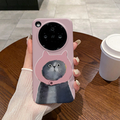 适用于OPPO FIND X8手机壳全包边菲林FIND 粉头套猫咪 X8S磨砂二合一硅胶FIND X8Ultra软壳硬壳塑料保护套