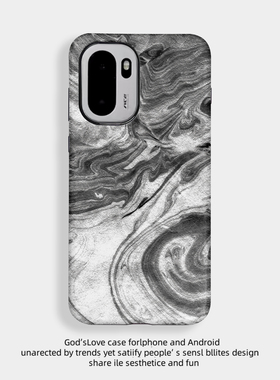 灰色晕染适用于OnPlus一加Ace6手机壳全包边菲林塑料硬壳1+Ace6二合一个性保护套男女款新款耐脏简约软壳