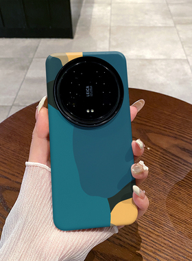 撞色A款深色适用于小米15Ultra手机壳小米14Ultra菲林二合一小米13至尊版磨砂防摔硅胶塑料硬壳软壳保护套