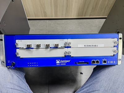 Juniper ISG-2000 防火墙 成色完好设备包好全新原装拍前请询价