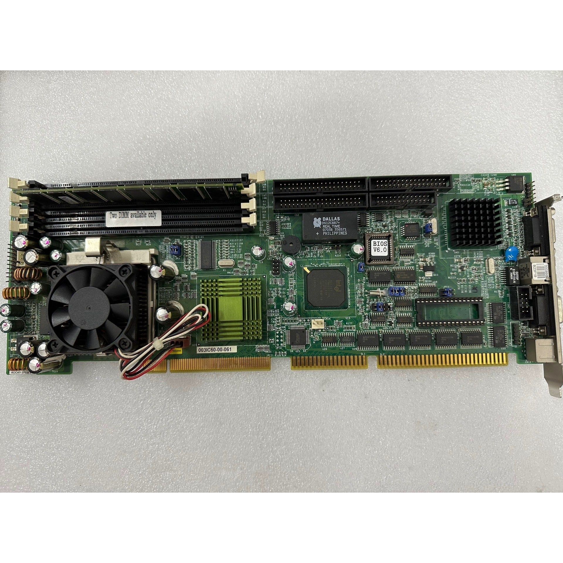 威达工业工控机370主板 rocky-3702ev 单网口 拍前请拍前请询价