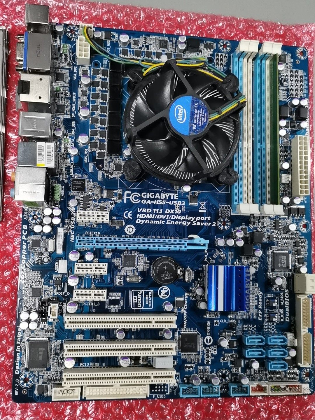 技嘉ga-h55-usb3主板05-00831ga-h77全新原装拍前请询价