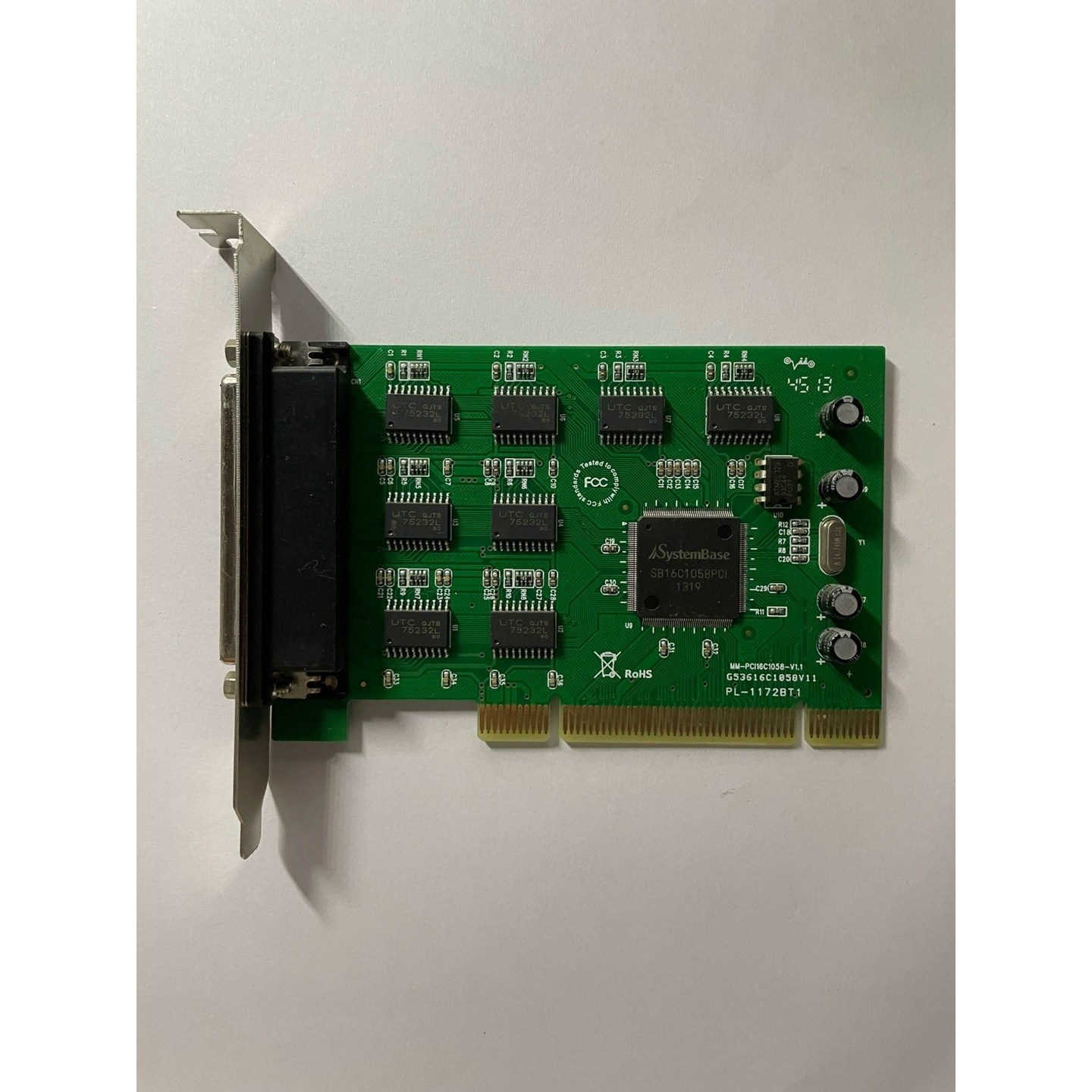 PCI转8串口卡MM-PCI16C1058-8S采集卡拍前请拍前请询价