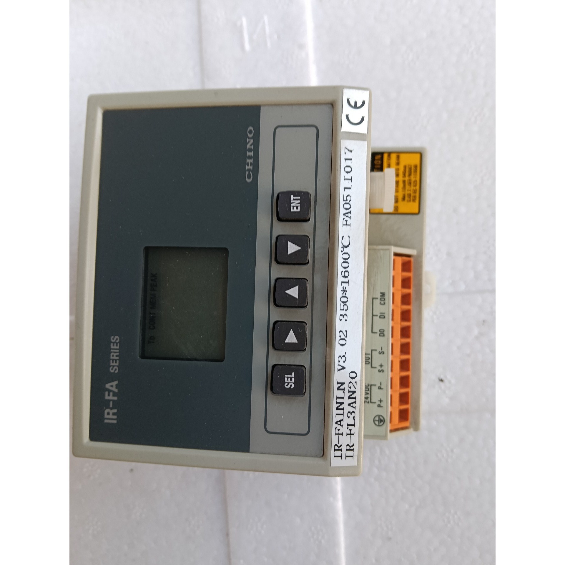 日本CHINO千野光纤式辐射温度仪测温仪IR-FA拍前议价