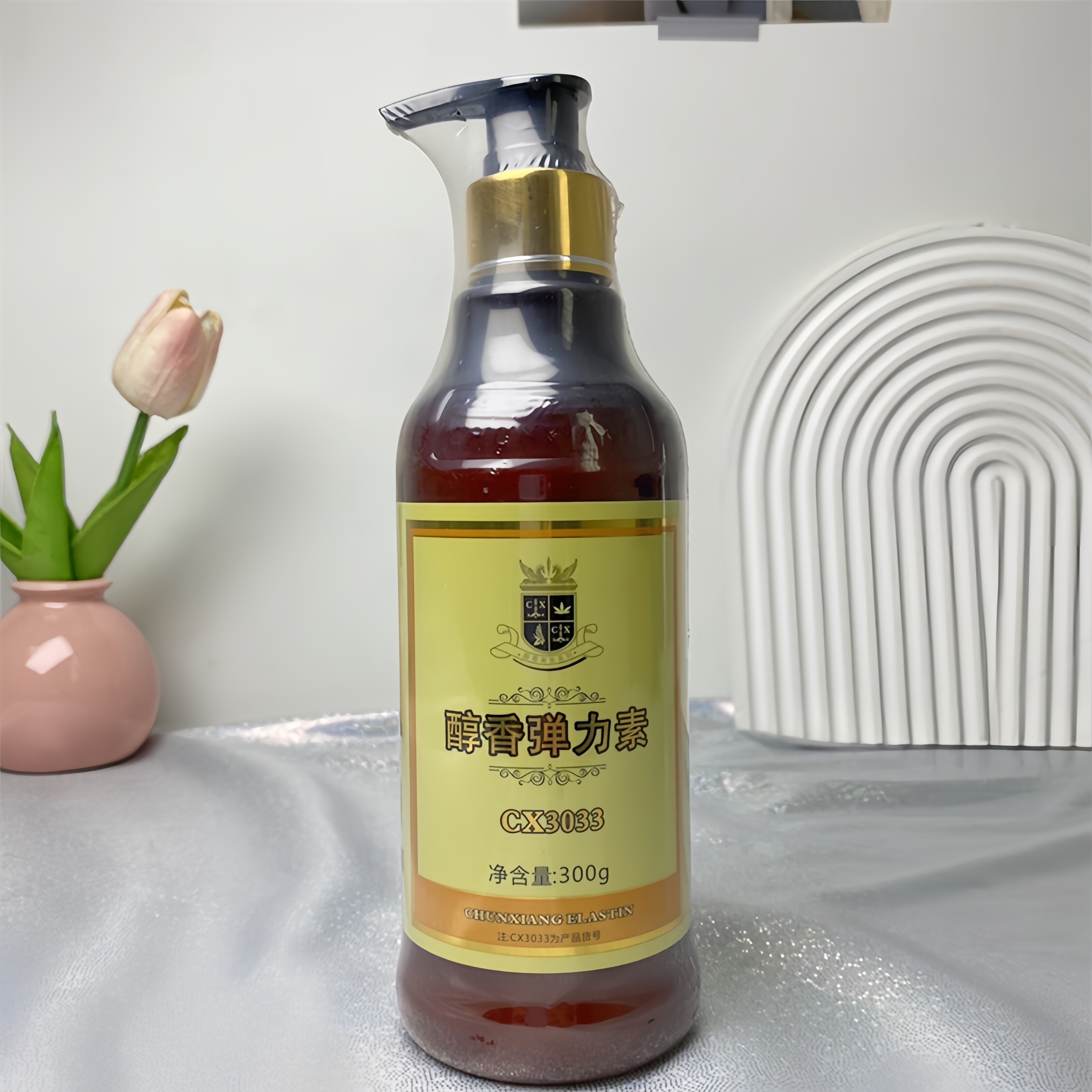 正品高爵醇香弹力素300g 保湿软定型护卷造型弹簧素