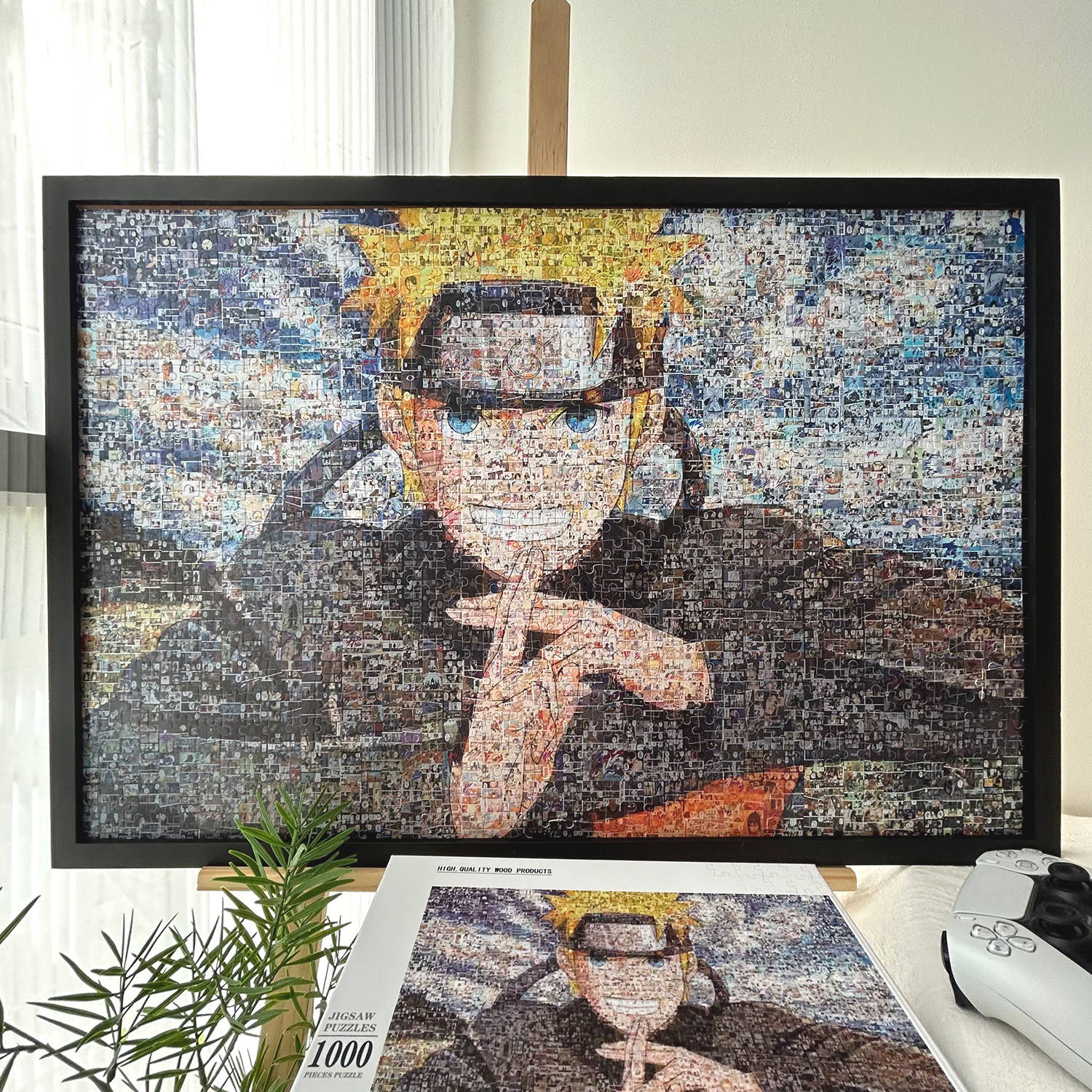 火影忍者拼图1000疾风传周边益智玩具装饰生日礼物漩涡鸣人