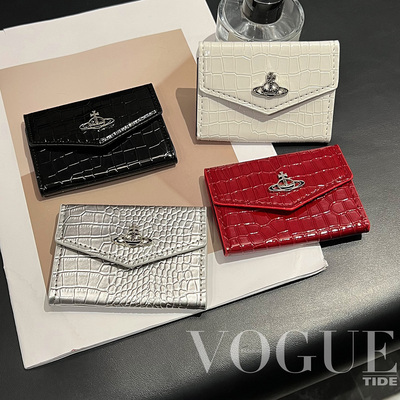 潮牌立体镂空土星卡套适用卡片零钱收纳袋新款高品质鳄鱼纹软套