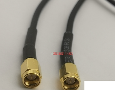 SSMA公转公黑色RG316射频线