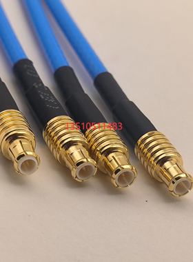 MCX-JJ蓝色RG316D射频同轴RF信号线 MCX公转公高频RF双屏蔽GPS线