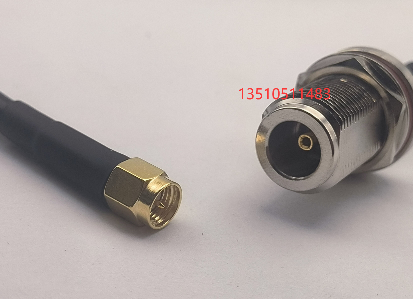 N母带螺母转SMA公LMR195射频线